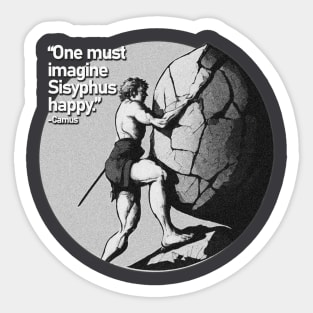 Myth of Sisyphus Sticker